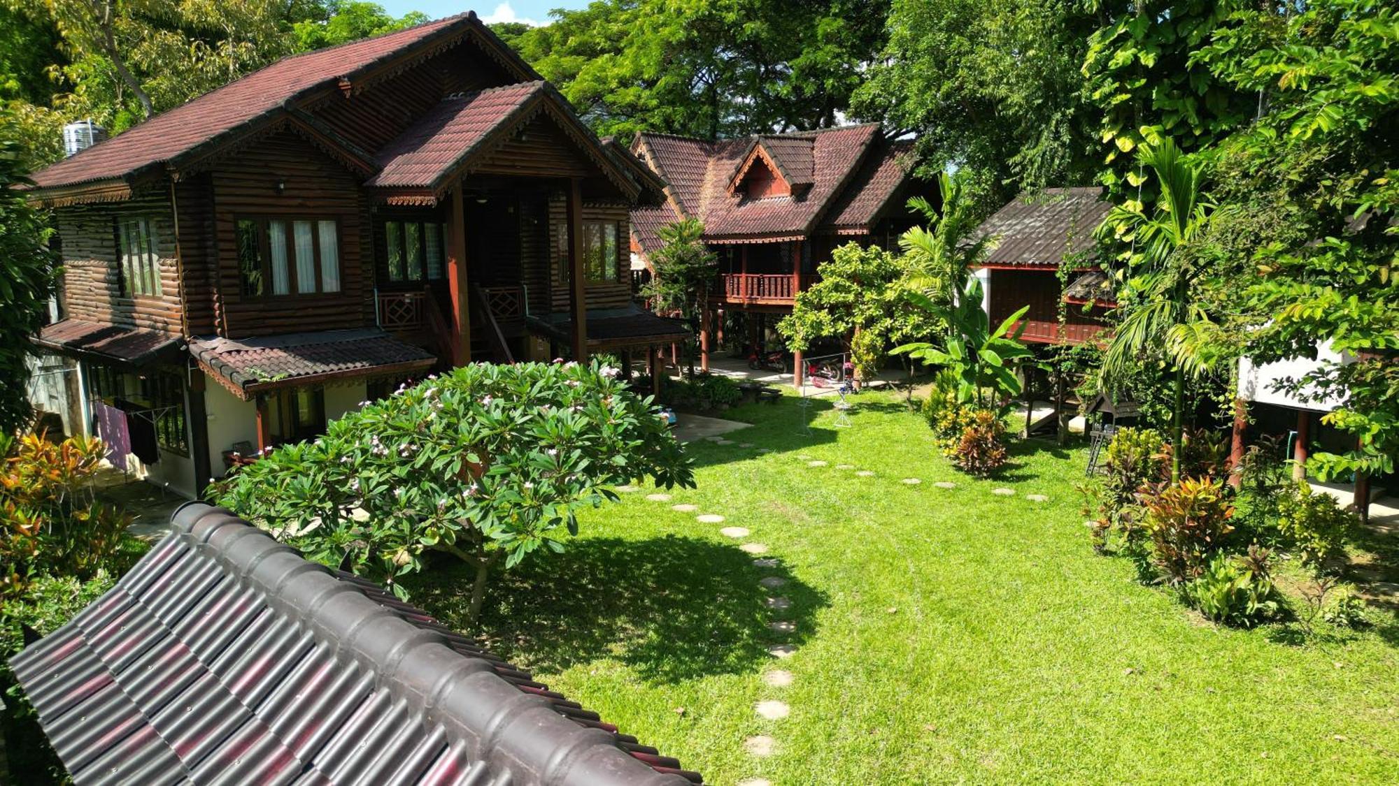 Namsong Bridge Bungalows วังเวียง ภายนอก รูปภาพ