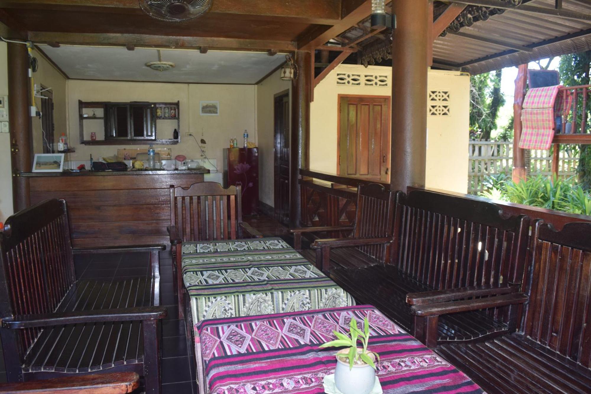 Namsong Bridge Bungalows วังเวียง ภายนอก รูปภาพ